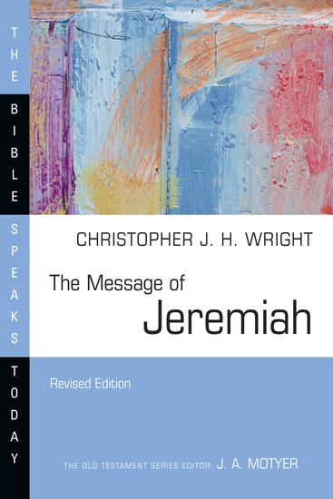 The Message of Jeremiah - cover