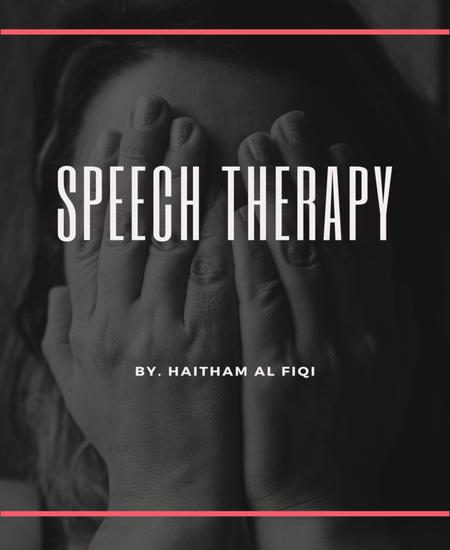 Speech Therapy - cover