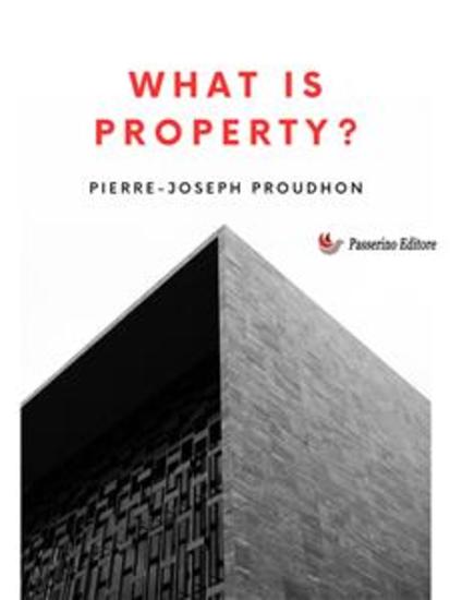 What Is Property? - Or an Inquiry into the Principle of Right and Government - cover
