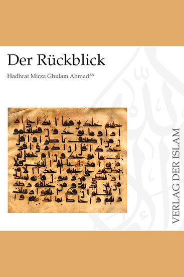 Der Rückblick | Hadhrat Mirza Ghulam Ahmad - cover