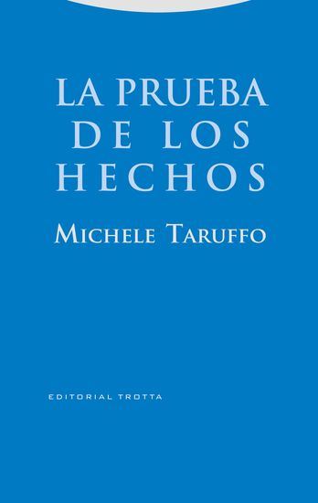 La prueba de los hechos - cover