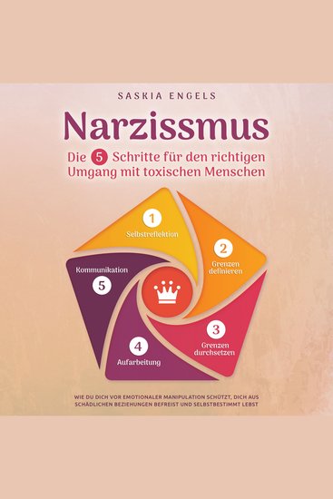 Narzissmus – Die 5 Schritte für den richtigen Umgang mit toxischen Menschen: Wie du dich vor emotionaler Manipulation schützt dich aus toxischen Beziehungen befreist und selbstbestimmt lebst - cover