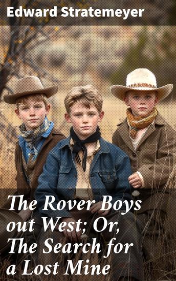 The Rover Boys out West; Or The Search for a Lost Mine - Treasure hunting in the Wild West: A thrilling boys' adventure quest - cover