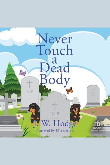 Never Touch A Dead Body - cover