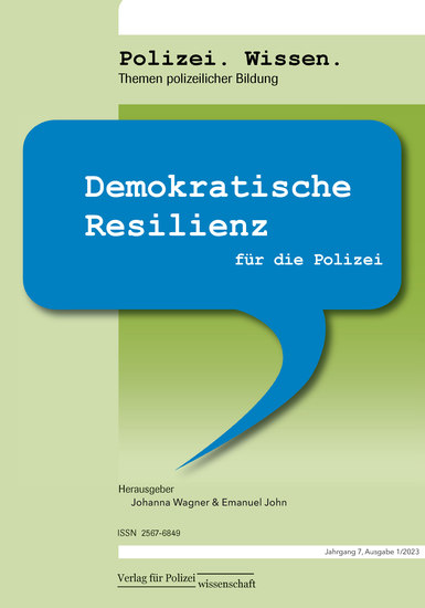 PolizeiWissen - Demokratische Resilienz für die Polizei - cover
