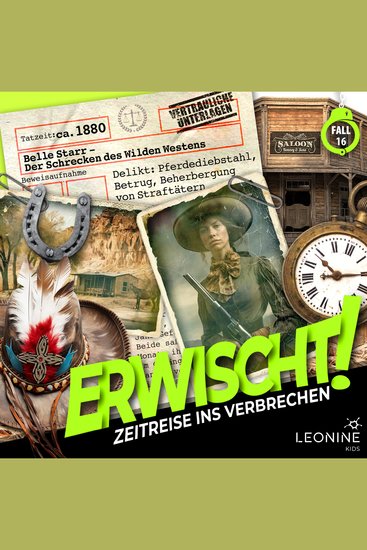 Folge 16: Belle Starr - Der Schrecken des Wilden Westens - cover