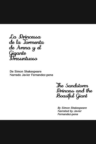 La Princessa de la Tormenta de Arena y el Gigante Presuntuoso - The Sandstorm Princess and the Boastful Giant - cover