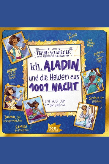 Ich Aladin und die Helden aus 1001 Nacht - cover