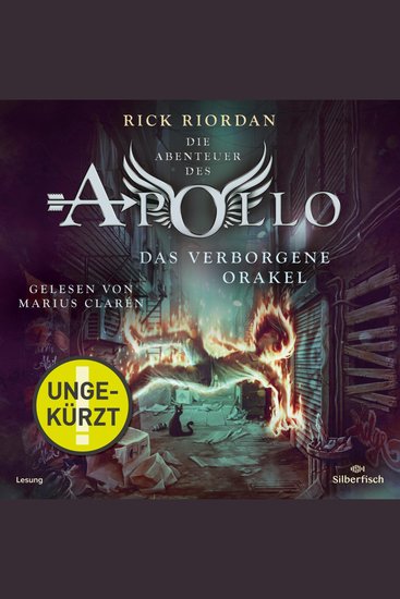 Die Abenteuer des Apollo 1: Das verborgene Orakel - cover