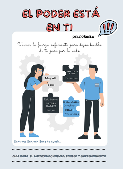Guía para el autoconocimiento empleo y emprendimiento - El poder está en ti - cover