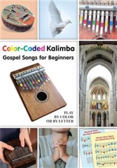 Color-Coded Kalimba Gospel Songs for Beginners: Play by Color or by Letter - cover