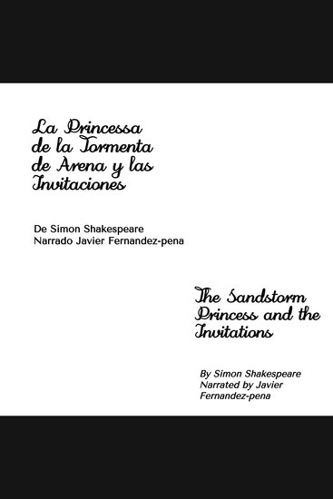 La Princesa de la Tormenta de Arena y las Invitaciones - The Sandstorm Princess and the Invitations - cover
