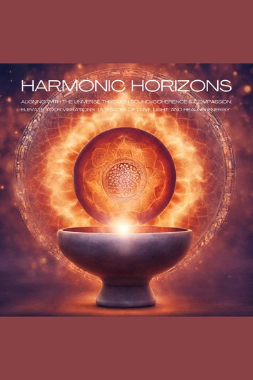Harmonic Horizons - Aligning with the Universe Through Sound - Coherence & Compassion - Elevate Your Vibrations - 15 Tracks of Love Light and Healing Energy - MEGA BUNDLE - cover