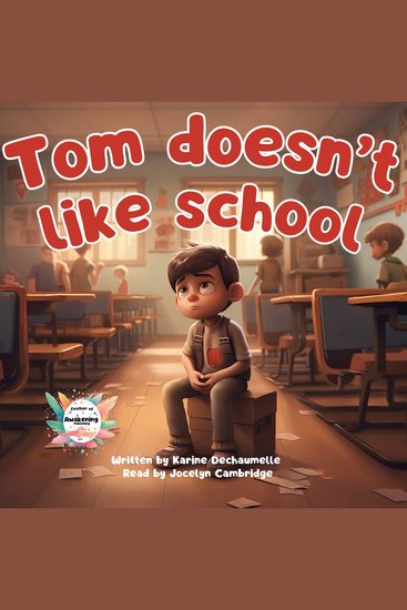 Tom doesn’t like school - Share a unique and captivating experience with your children with this inspiring bedtime story! For children aged 2 to 5 - cover