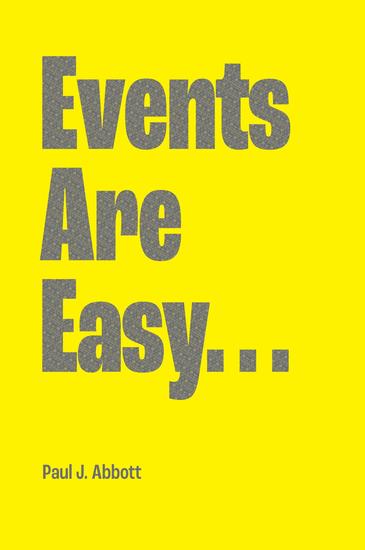 Events Are Easy - cover