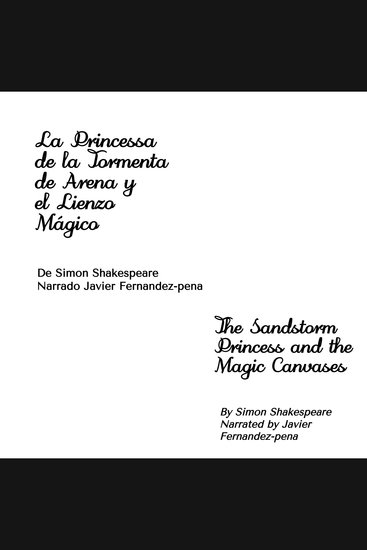 La Princesa de la Tormenta de Arena y el Lienzo Mágico - The Sandstorm Princess and the Magic Canvases - cover