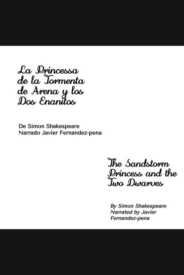 La Princesa de la Tormenta de Arena y los Dos Enanitos - The Sandstorm Princess and the Two Dwarves - cover