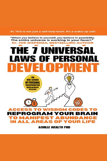 The 7 Universal Laws Of Personal Development - Access to wisdom codes to reprogram your brain - cover