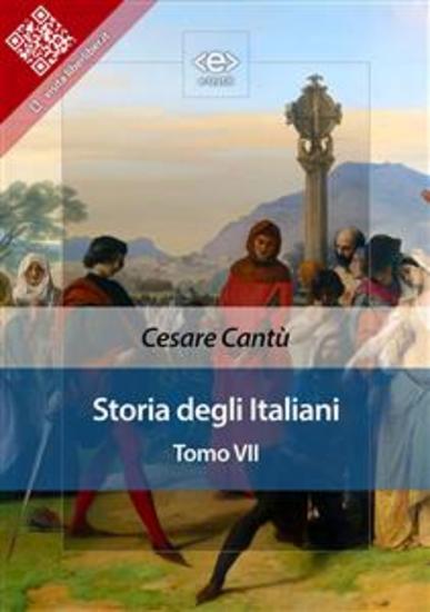 Storia degli italiani Tomo VII - cover