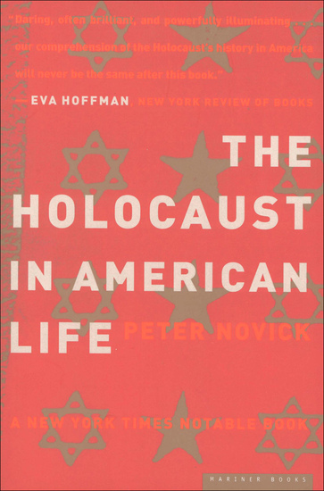 The Holocaust In American Life - cover