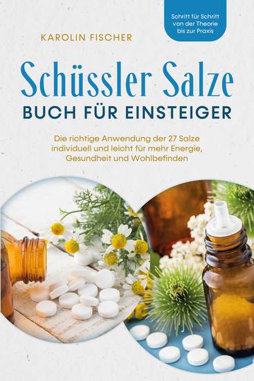 Schüssler Salze Buch für Einsteiger: Die richtige Anwendung der 27 Salze individuell und leicht für mehr Energie Gesundheit und Wohlbefinden - Schritt für Schritt von der Theorie bis zur Praxis - cover