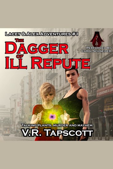 The Dagger of Ill Repute - A Fantasy Adventure with a bit of romance - cover