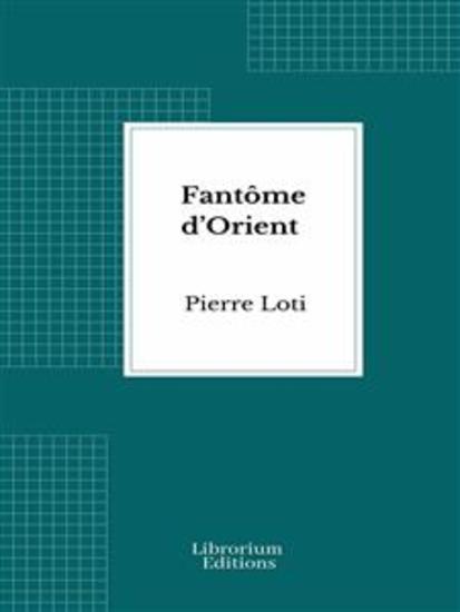 Fantôme d’Orient - cover