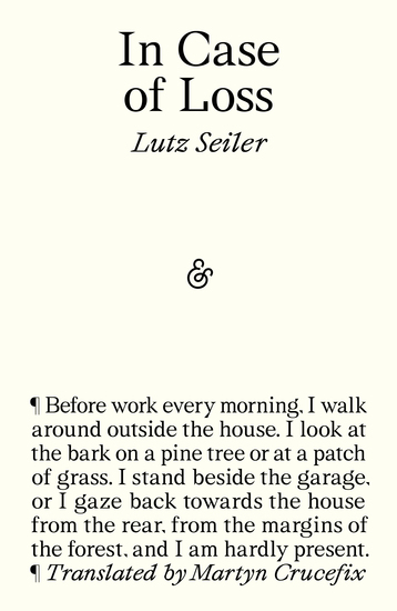 In Case of Loss - cover