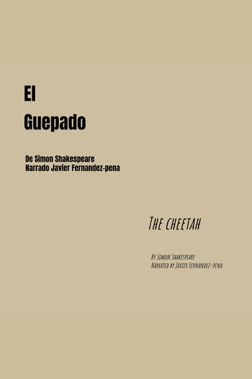 El Guepardo - The Cheetah - cover