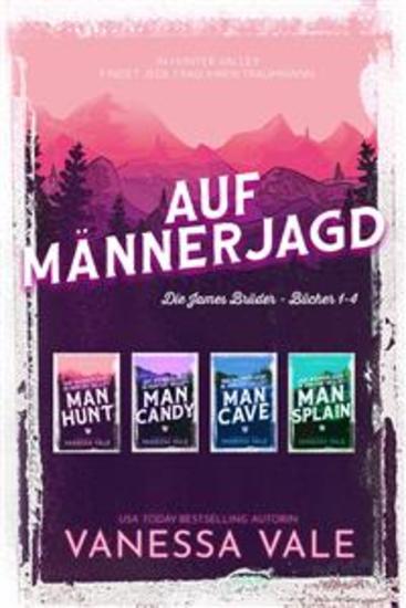 Auf Männerjagd – Die James Brüder: Bücher 1-4 - cover