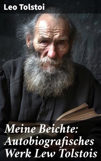 Meine Beichte: Autobiografisches Werk Lew Tolstois - Autobiografische Schriften über die Melancholie Philosophie und Religion: Wiederfindung Lew Tolstois - cover