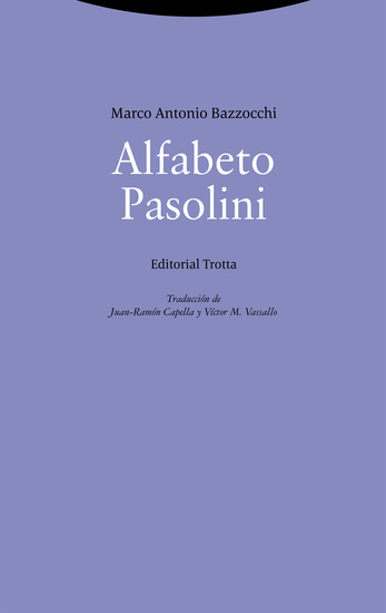 Alfabeto Pasolini - cover