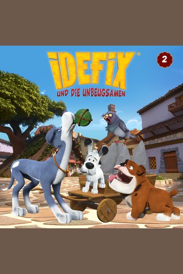 02: Idefix spuckt den Römern in die Suppe und andere Geschichten (Die Original-Hörspiele zur TV-Serie) - cover