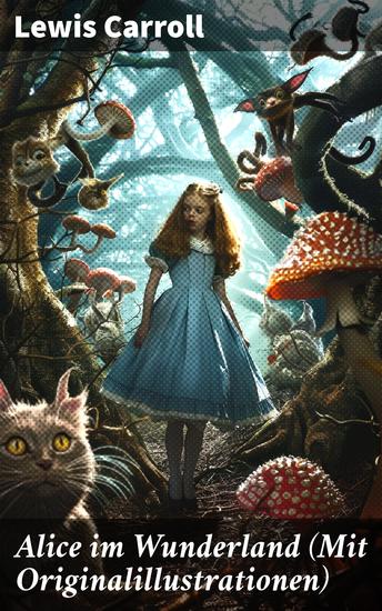 Alice im Wunderland (Mit Originalillustrationen) - Der beliebte Kinderklassiker: Alices Abenteuer im Wunderland - cover