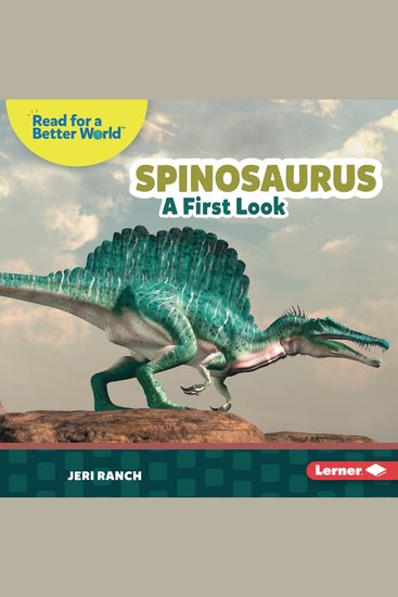 Spinosaurus - A First Look - cover