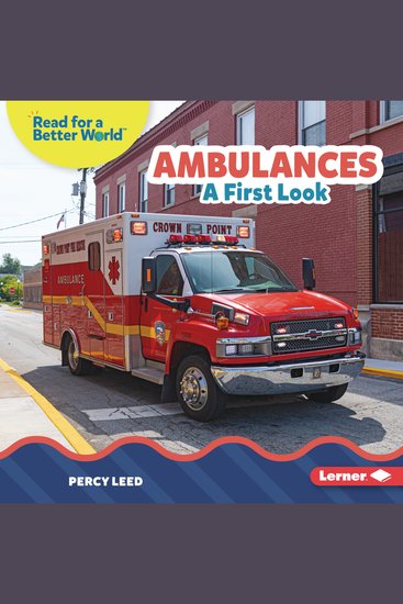 Ambulances - A First Look - cover