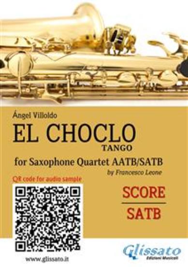 Saxophone Quartet "El Choclo" tango (score) - intermediate level - cover