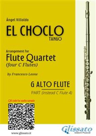 Alto Flute in G part "El Choclo" tango for Flute Quartet - intermediate level - cover