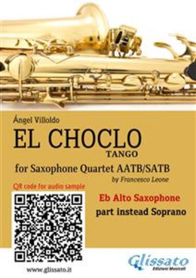 Eb Alto Saxophone (Instead Soprano) part "El Choclo" tango for Sax Quartet - intermediate level - cover