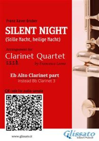 Alto Clarinet (instead Bb Clarinet 3) part "Silent Night" for Clarinet Quartet - Stille Nacht heilige Nacht - cover