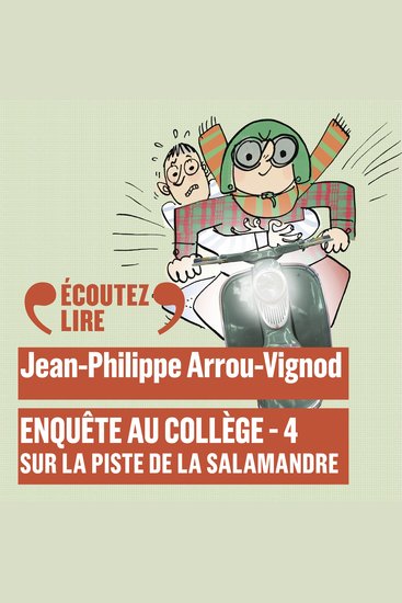 Enquête au collège (Tome 4) - Sur la piste de la salamandre - cover