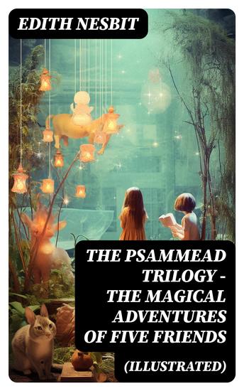 THE PSAMMEAD TRILOGY – The Magical Adventures of Five Friends (Illustrated) - Five Children and It The Phoenix and the Carpet & The Story of the Amulet (Fantasy Classics) - cover