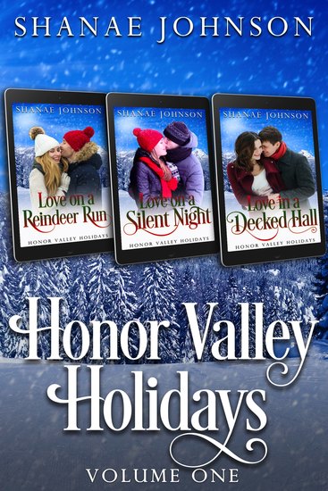 Honor Valley Holidays Volume One - a Sweet Holiday Romance series - cover