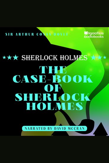 The Case-Book of Sherlock Holmes - cover