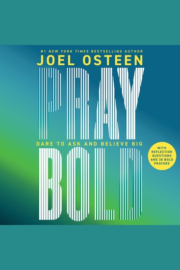 Pray Bold - Dare to Ask and Believe Big - cover