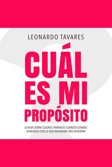 ¿Cuál es Mi Propósito? - cover