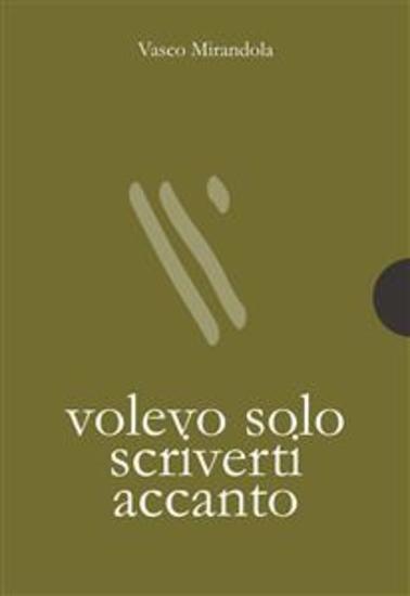 Volevo solo scriverti accanto - cover