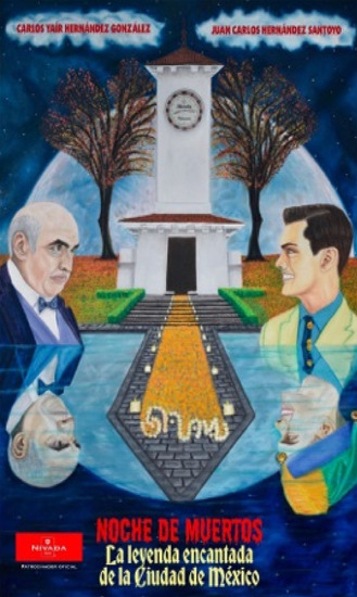 Noche de muertos: La leyenda encantada de la Ciudad de México - cover