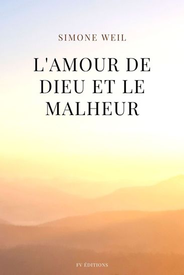L'amour de Dieu et le malheur - cover