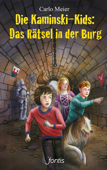 Die Kaminski-Kids: Das Rätsel in der Burg - Mit Illustrationen von Matthias Leutwyler - cover